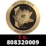 1 gramme d'or pur - Vera Valor (LSP - Cours Légal) 