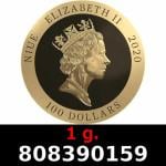 1 gramme d'or pur - Vera Valor (LSP - Cours Légal) 