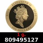 1 gramme d'or pur - Vera Valor (LSP - Cours Légal) 
