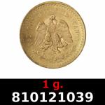1 gramme d'or pur - 50 Pesos Mexique (LSP) 