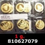 1 gramme d'or pur - Panda (LSP) 