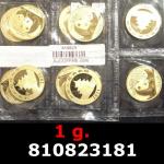 1 gramme d'or pur - Panda (LSP) 