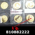 1 gramme d'or pur - Panda (LSP) 