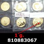 1 gramme d'or pur - Panda (LSP) 