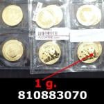 1 gramme d'or pur - Panda (LSP) 