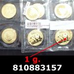 1 gramme d'or pur - Panda (LSP) 