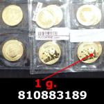 1 gramme d'or pur - Panda (LSP) 