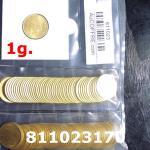 1 gramme d'or pur - Demi-Napoléon (LSP) 10 Francs