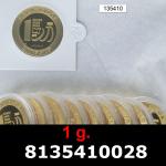 1 gramme d'or pur - Vera Valor (LSP) 