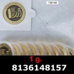 1 gramme d'or pur - Vera Valor (LSP) 