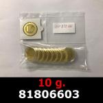 10 grammes d'or pur - Vera Valor (LSP) 