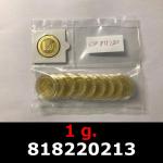 1 gramme d'or pur - Vera Valor (LSP) 
