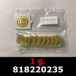 1 gramme d'or pur - Vera Valor (LSP) 