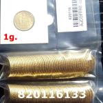 1 gramme d'or pur - Napoléon (LSP) 20 Francs