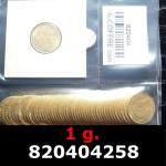 1 gramme d'or pur - Demi-Napoléon (LSP) 10 Francs