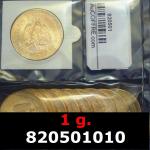 1 gramme d'or pur - 50 Pesos Mexique (LSP) 