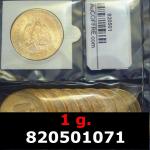 1 gramme d'or pur - 50 Pesos Mexique (LSP) 
