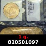 1 gramme d'or pur - 50 Pesos Mexique (LSP) 