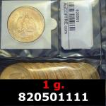 1 gramme d'or pur - 50 Pesos Mexique (LSP) 