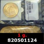 1 gramme d'or pur - 50 Pesos Mexique (LSP) 