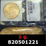 1 gramme d'or pur - 50 Pesos Mexique (LSP) 