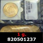 1 gramme d'or pur - 50 Pesos Mexique (LSP) 