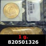 1 gramme d'or pur - 50 Pesos Mexique (LSP) 