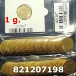 1 gramme d'or pur - Demi-Napoléon (LSP) 10 Francs