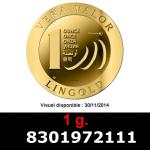 1 gramme d'or pur - Vera Valor (LSP) 