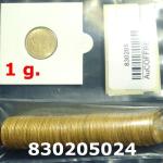 1 gramme d'or pur - Demi-Napoléon (LSP) 10 Francs