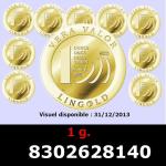 1 gramme d'or pur - Vera Valor (LSP) 