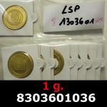 1 gramme d'or pur - Vera Valor (LSP) 