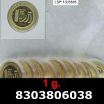 1 gramme d'or pur - Vera Valor (LSP) 