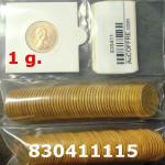 1 gramme d'or pur - Souverain (LSP) 