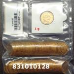 1 gramme d'or pur - Napoléon (LSP) 20 Francs