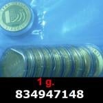 1 gramme d'or pur - Vera Valor (LSP) 