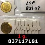 1 gramme d'or pur - Vera Valor (LSP) 