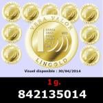 1 gramme d'or pur - Vera Valor (LSP) 