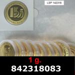 1 gramme d'or pur - Vera Valor (LSP) 