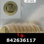 1 gramme d'or pur - Vera Valor (LSP) 