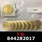 1 gramme d'or pur - Vera Valor (LSP) 