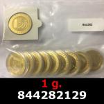 1 gramme d'or pur - Vera Valor (LSP) 
