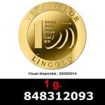 1 gramme d'or pur - Vera Valor (LSP) 