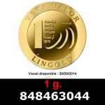 1 gramme d'or pur - Vera Valor (LSP) 