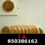 1 gramme d'or pur - Vera Valor (LSP) 