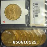 1 gramme d'or pur - Liberty 20$ (LSP) 