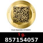 1 gramme d'or pur - Vera Valor (LSP) 