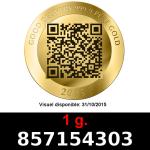 1 gramme d'or pur - Vera Valor (LSP) 