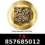 1 gramme d'or pur - Vera Valor (LSP) 