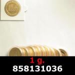 1 gramme d'or pur - Vera Valor (LSP) 